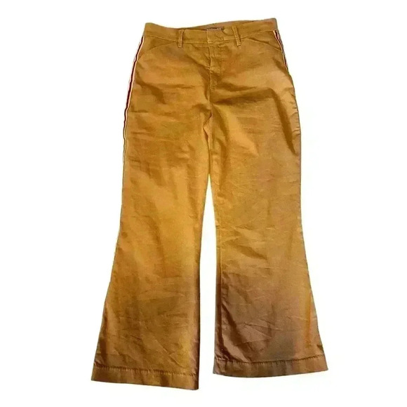 Level 99 Tan Flare women's pants - Picture 2 of 5